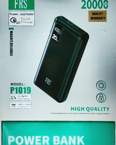 پاوربانک مگسیف FRS 1019 ظرفیت 20000 میلی آمپر