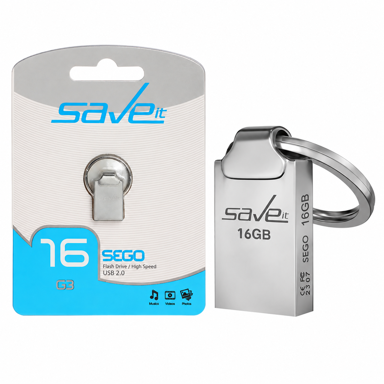 فلش مموری Saveit سیویت ظرفیت ۱۶ گیگابایت
